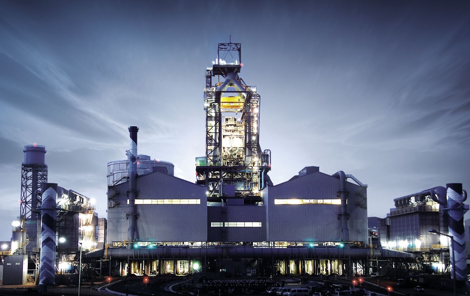 현대제철 당진제철소 야경